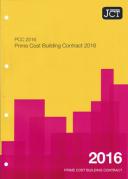 Cover of JCT Prime Cost Building Contract 2016: (PCC)