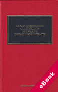 Cover of Keating on Offshore Construction and Marine Engineering Contracts (eBook)