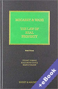 Cover of Megarry &#38; Wade: The Law of Real Property (Book &#38; eBook Pack)