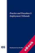 Cover of IDS Employment Law Handbook Practice and Procedure I: Employment Tribunals 2023 (eBook)