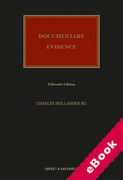 Cover of Documentary Evidence (eBook)