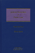 Cover of Judicial Remedies in Public Law