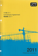 Cover of JCT Framework Agreement Guide 2011: (FA/G)