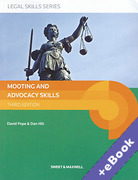 Cover of Mooting and Advocacy Skills (Book & eBook Pack)