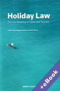Cover of Holiday Law: The Law Relating to Travel and Tourism (Book & eBook Pack)