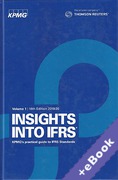 Cover of Insights into IFRS: KPMG's Practical Guide to International Financial Reporting Standards (Book & eBook Pack)
