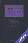 Cover of International Employment Disputes (Book & eBook Pack)