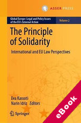 Cover of The Principle of Solidarity: International and EU Law Perspectives (eBook)