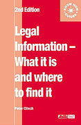 Cover of Legal Information: What it is and Where to Find it