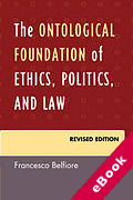 Cover of The Ontological Foundation of Ethics, Politics, and Law (eBook)