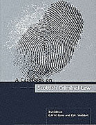 Cover of A Casebook on Scottish Criminal Law