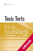 Cover of Toxic Torts in a Nutshell (eBook)